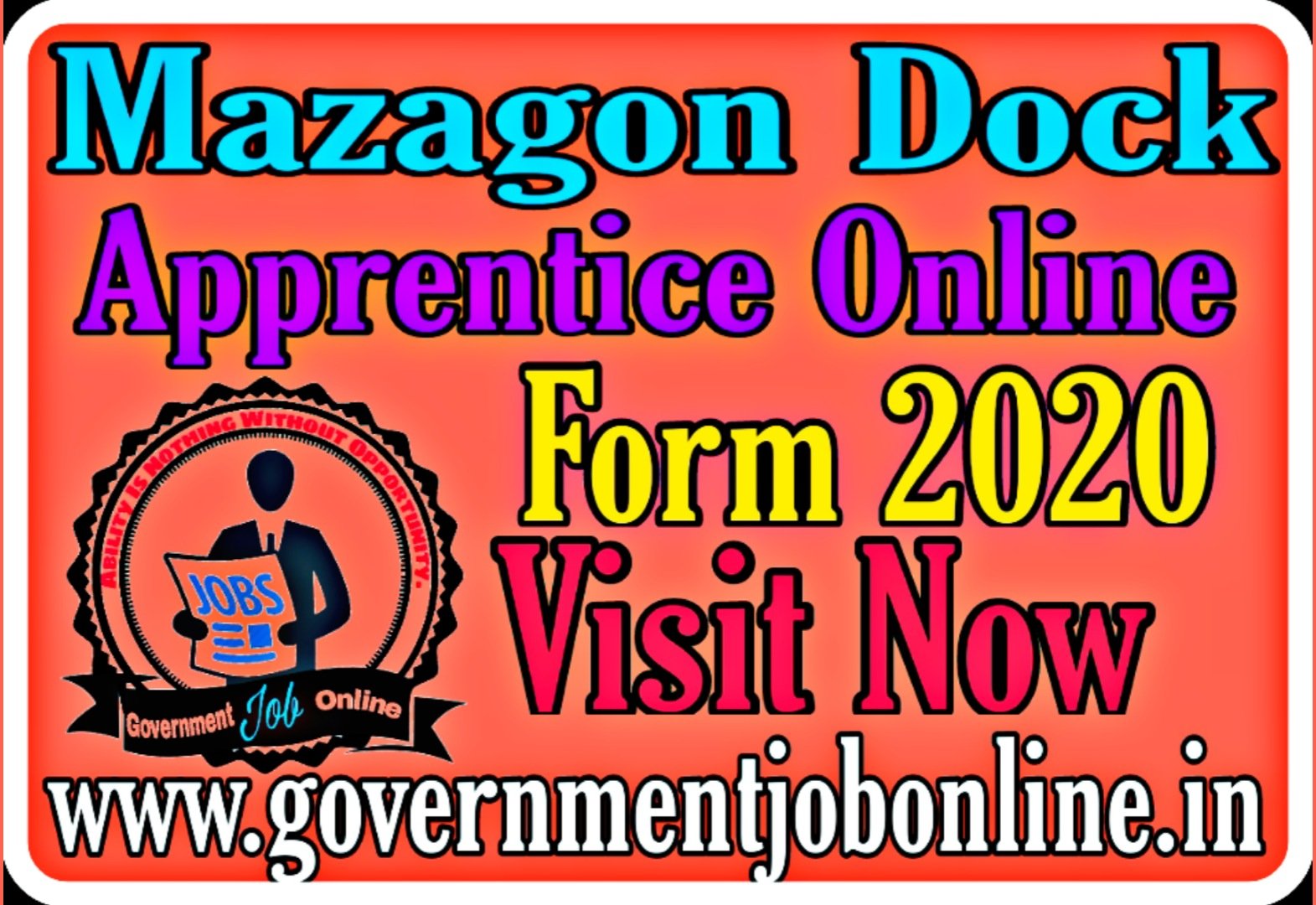 Mazagon Dock Apprentice Online Form 2020