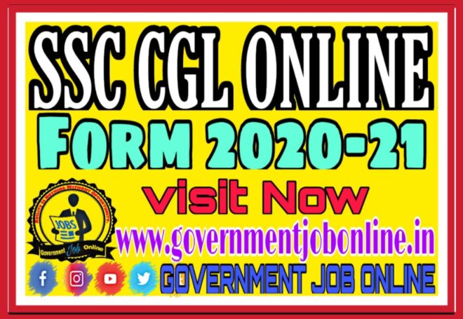 SSC CGL Graduate Level 2020 Online Form, Combined Graduate Level SSC CGL 2022 Recruitment