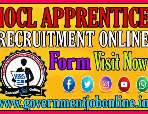 IOCL Apprentice 2022 Online Form
