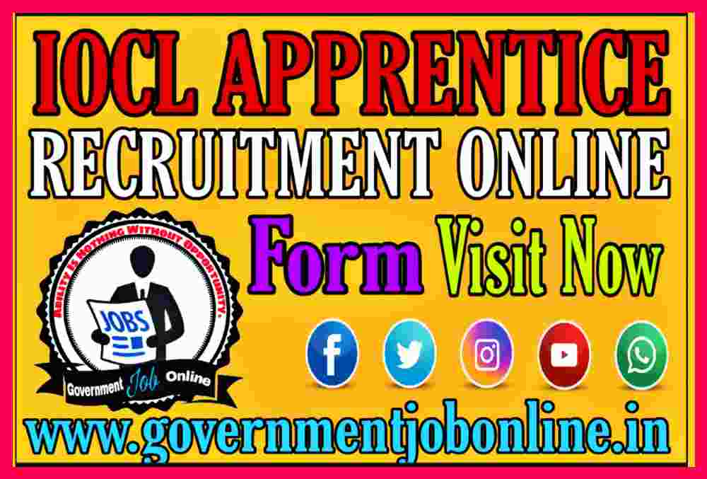 IOCL Apprentice Eastern Region Online Form 2021, IOCL Engineers Officers Online Form 2021