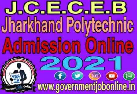 Jharkhand Polytechnic Admission Online Form 2021