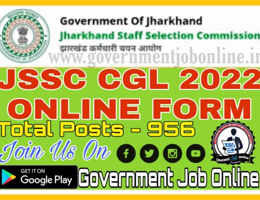 JSSC CGL 2022 Graduate Level Online Form