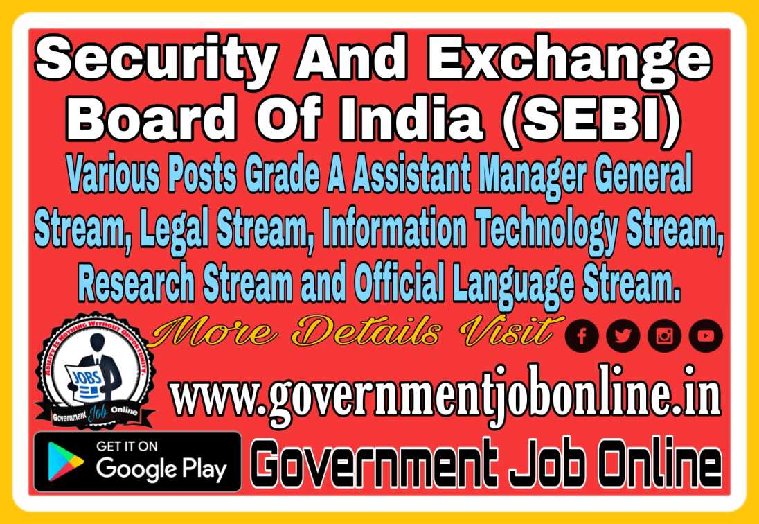 sebi-assistant-manager-grade-a-2022-online-form-government-jobs