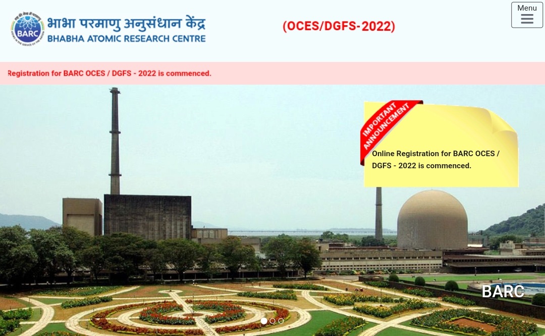 BARC Scientific Officer 2022 Online Form