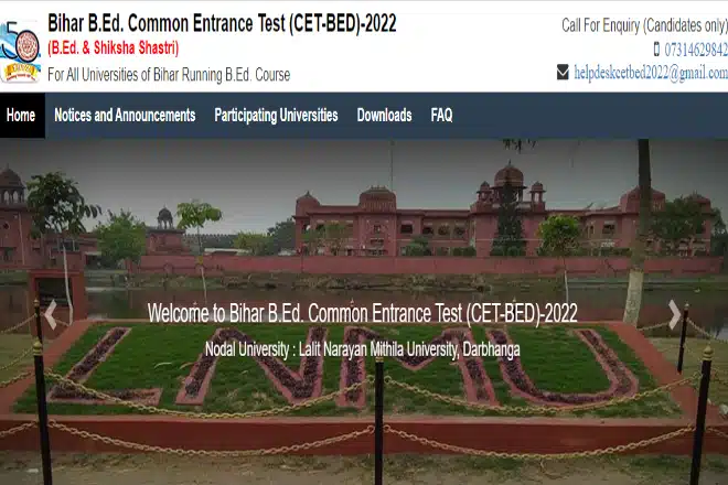 Bihar 2 Year B.Ed Admission 2022 Online Form Bihar 2 Year B.Ed Admission 2022 Online Form