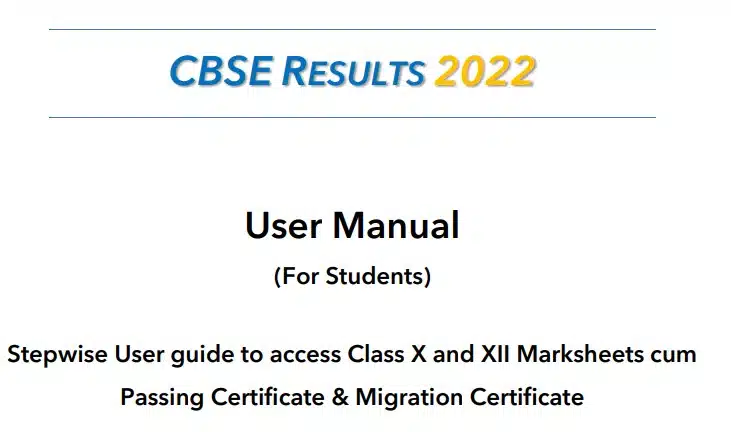 CBSE Board Class 10th and 12th Result 2023 CBSE Board Result 2022, Activate Digilocker Account