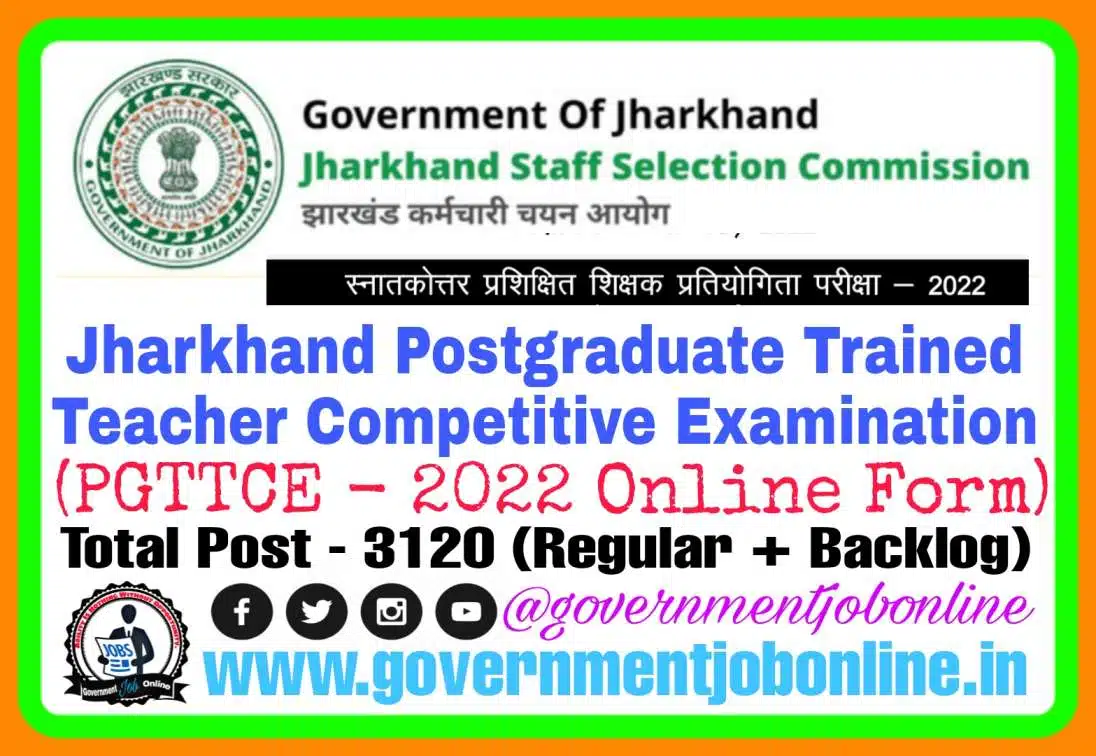 JSSC Jharkhand PGT Teacher Recruitment 2023 Jharkhand JSSC PGT Teacher Recruitment 2023 Online Form