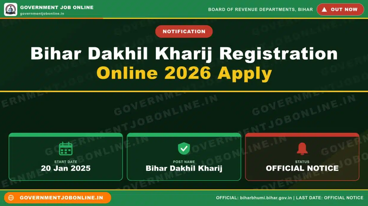 Bihar Dakhil Kharij Registration Online 2026 Apply 1 Bihar Dakhil Kharij Registration Online 2026 Apply