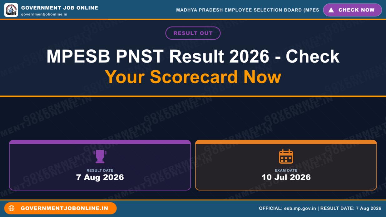 MPESB PNST Result 2026 – Check Your Scorecard Now 1 MPESB PNST Result 2026 – Check Your Scorecard Now