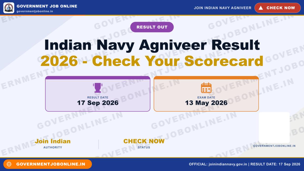 Indian Navy Agniveer Result 2026 – Check Your Scorecard 1 Indian Navy Agniveer Result 2026 – Check Your Scorecard