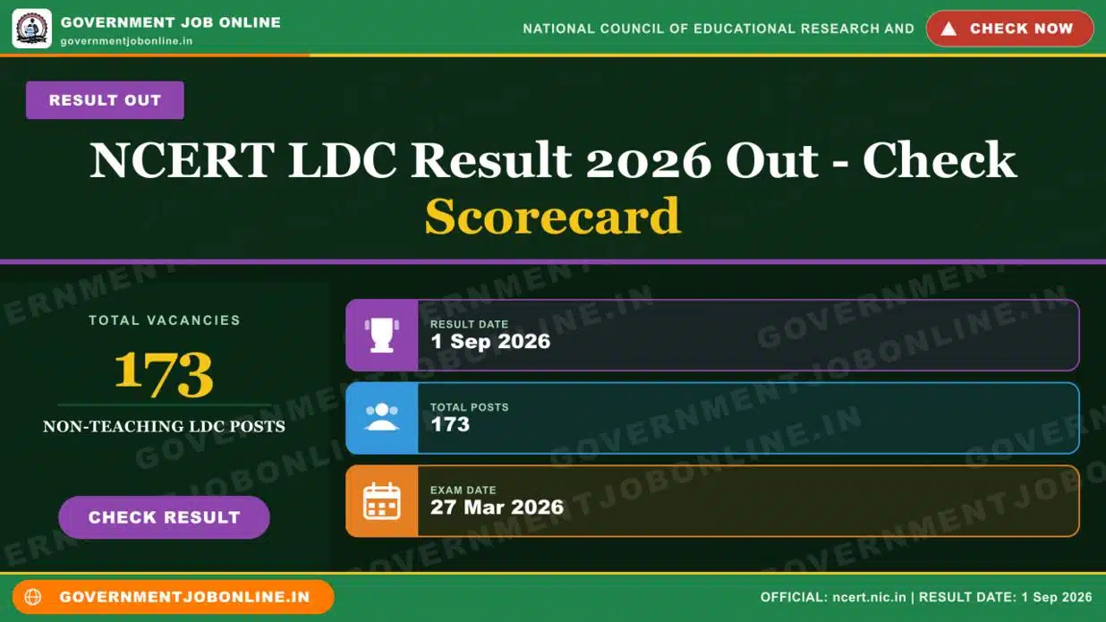 NCERT LDC Result 2026 Out – Check Scorecard 1 NCERT LDC Result 2026 Out – Check Scorecard