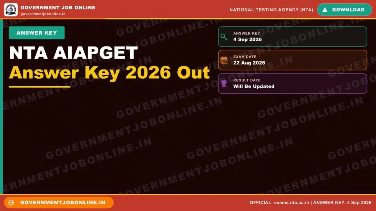 NTA AIAPGET Answer Key 2026 Out – Check Now 1 NTA AIAPGET Answer Key 2026 Out – Check Now