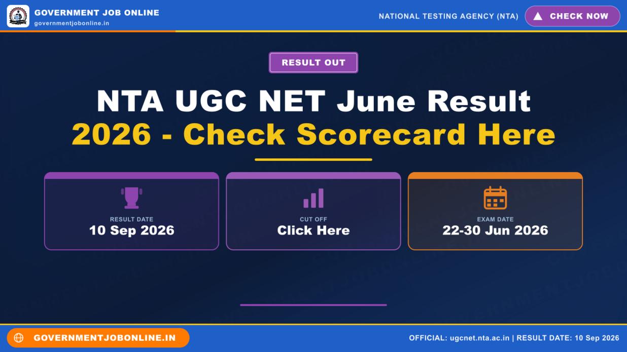 NTA UGC NET June Result 2026 – Check Scorecard Here 1 NTA UGC NET June Result 2026 – Check Scorecard Here