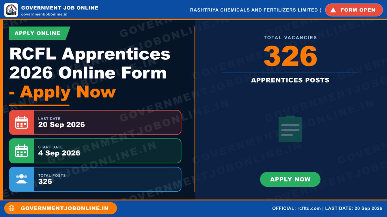 RCFL Apprentices 2026 Online Form – Apply Now 1 RCFL Apprentices 2026 Online Form – Apply Now