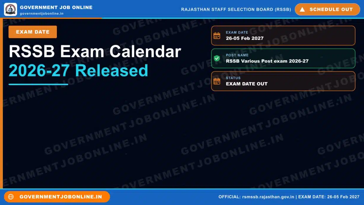 RSSB Exam Calendar 2026-27 Released 1 RSSB Exam Calendar 2026-27 Released