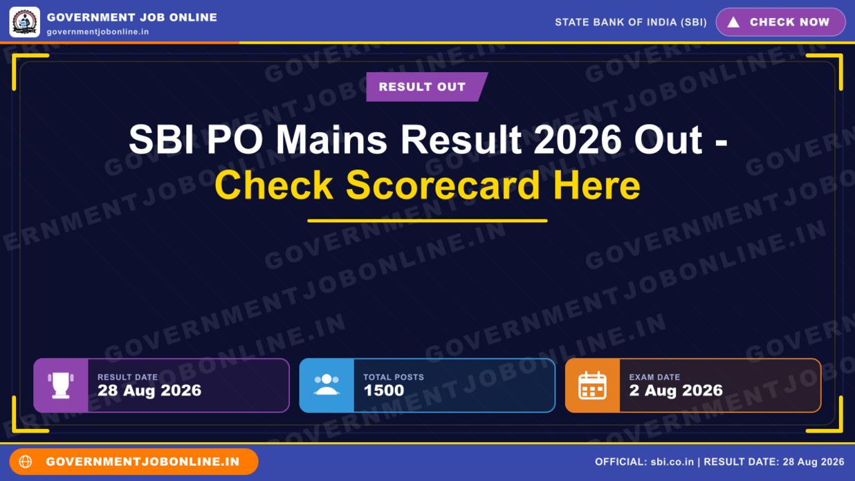 SBI PO Mains Result 2026 Out – Check Scorecard Here 1 SBI PO Mains Result 2026 Out – Check Scorecard Here